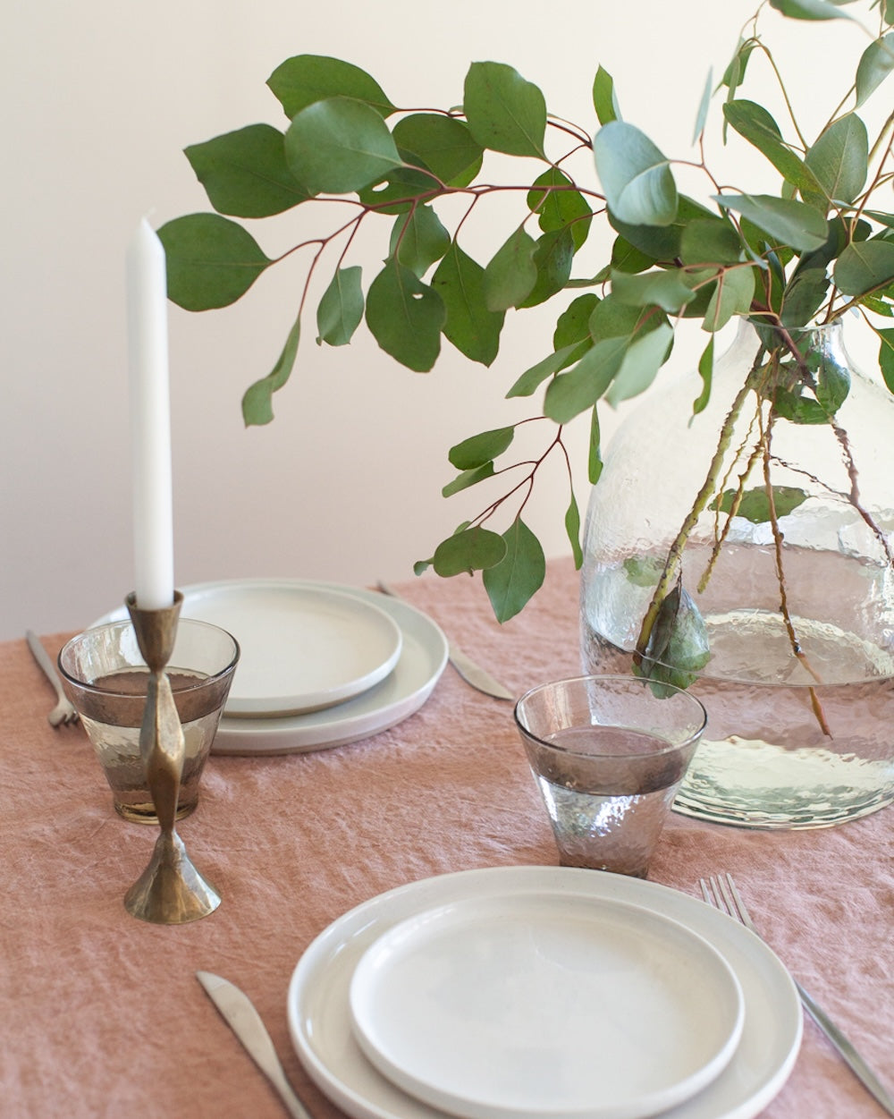 High Diamond Candlesticks